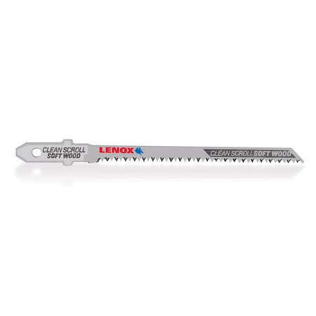 Lenox Lenox 3-1/2 in. Metal T-Shank Clean Scroll Jig Saw Blade 20 TPI 3 pk 1991401